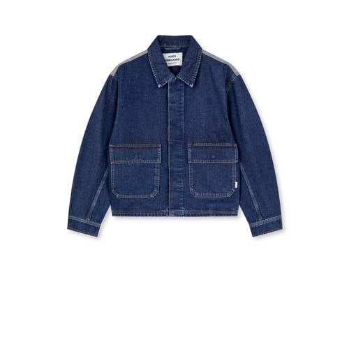 MADS NØRGAARD - COPENHAGEN denim spijkerjas dark blue denim afbeelding