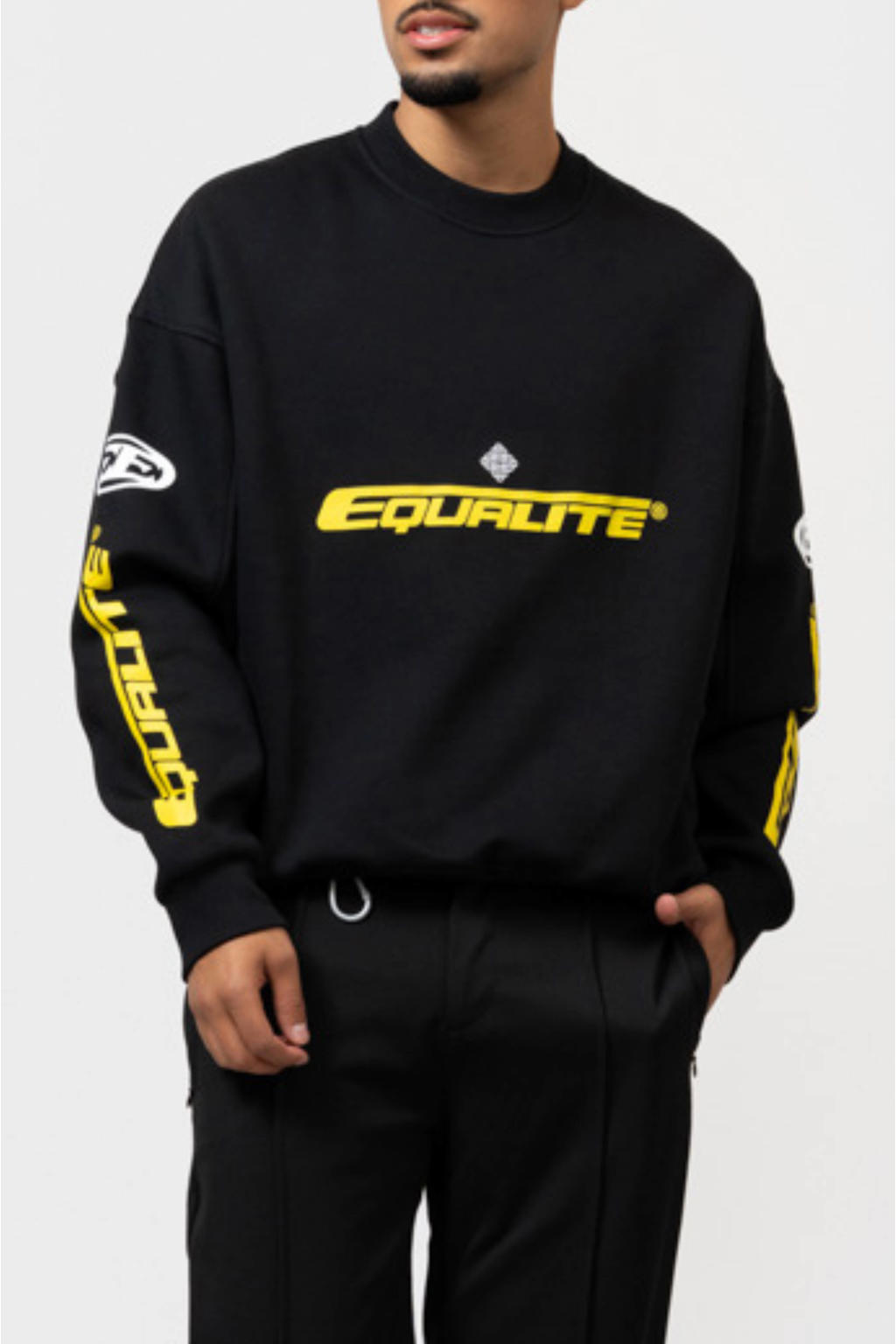 Equalité sweater zwart