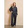 Lofty Manner wide leg high waist broek grijs