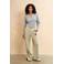 Lofty Manner wide leg high waist broek lichtgroen