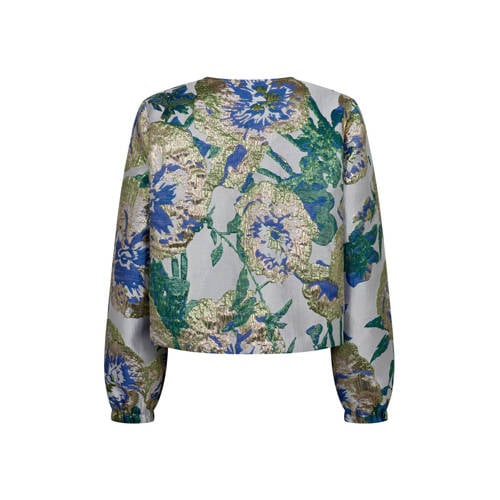 FREEQUENT jasje met lurex blauw afbeelding