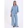 FREEQUENT high waist broek light blue denim