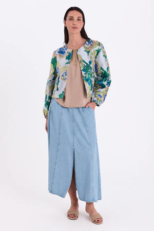 spijkerrok light blue denim
