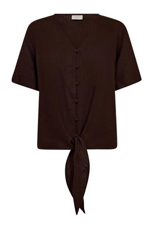 blouse met linnen