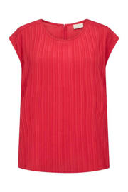 thumbnail: FREEQUENT top met textuur rood