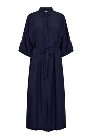 blousejurk donkerblauw