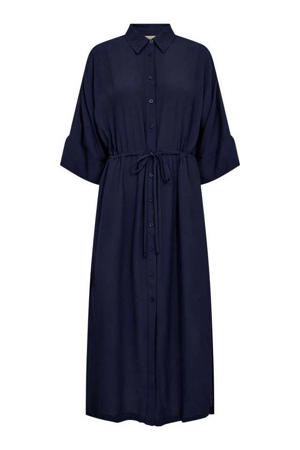 blousejurk donkerblauw