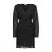 ONLY MATERNITY zwangerschaps glitterjurk met glitter zwart