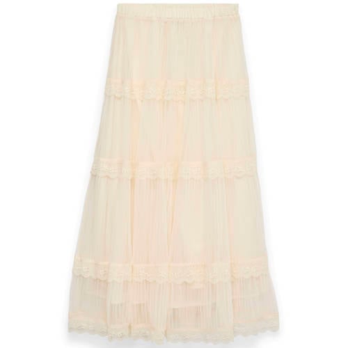 VERO MODA CURVE A-lijn rok beige afbeelding