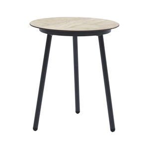 Elena HPL bijzettafel (ø50 cm)