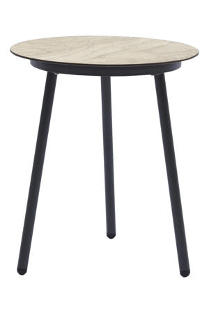 Elena HPL bijzettafel (ø50 cm)