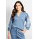 CS the Label gebloemde sweater met pailletten