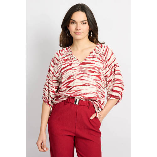 CS the Label blousetop rood afbeelding