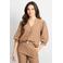 CS the Label blouse bruin