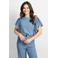 CS the Label top blauw