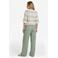 CS the Label gestreepte pullover lichtroze gebreid