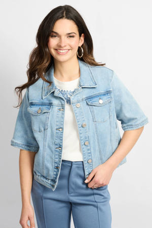 spijkerjas medium blue denim