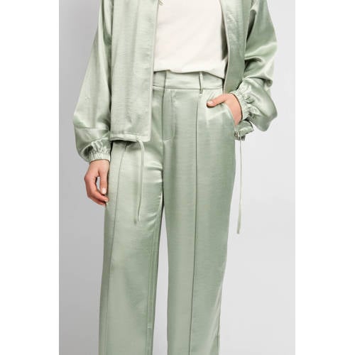 CS the Label regular waist pantalon mintgroen afbeelding