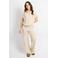 CS the Label straight regular waist casual broek zand