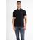 LERROS regular polo zwart