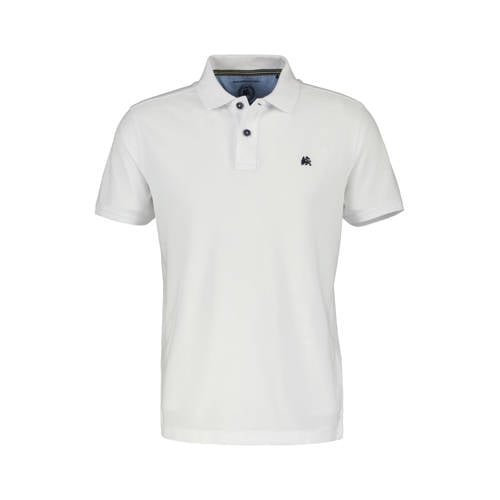 LERROS regular polo wit afbeelding