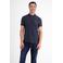 LERROS regular polo donkerblauw