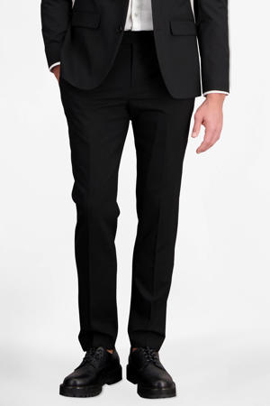 slim pantalon met wol