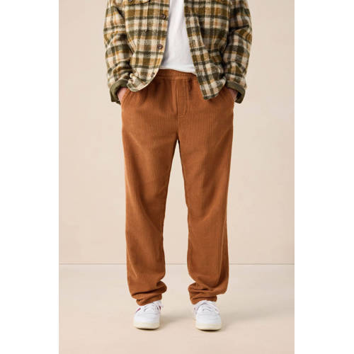 Sissy-Boy corduroy regular casual broek bruin afbeelding