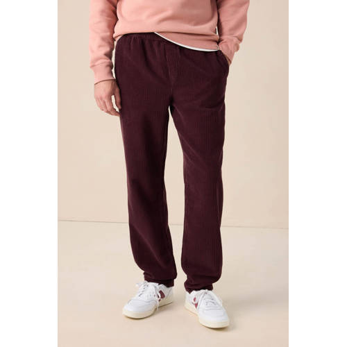 Sissy-Boy corduroy regular casual broek donkerbruin afbeelding