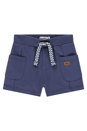 sweatshort blauw