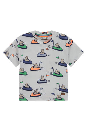 T-shirt lichtgrijs