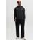 JACK & JONES hoodie met backprint zwart