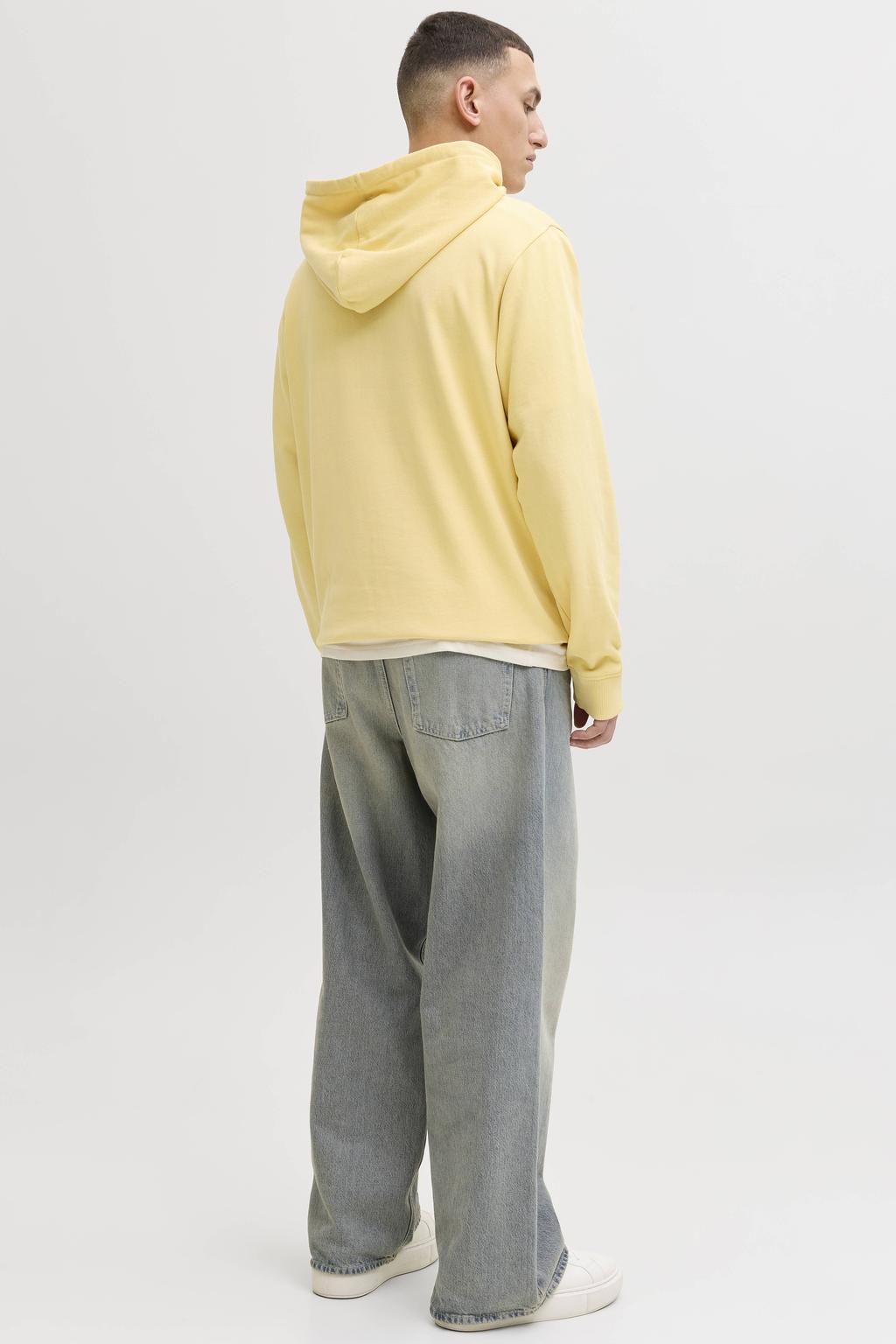 JACK & JONES hoodie geel