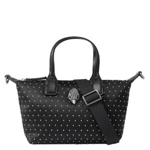 mini shopper met studs zwart