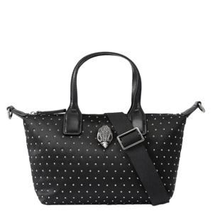 mini shopper met studs zwart