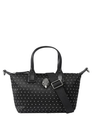 mini shopper met studs zwart