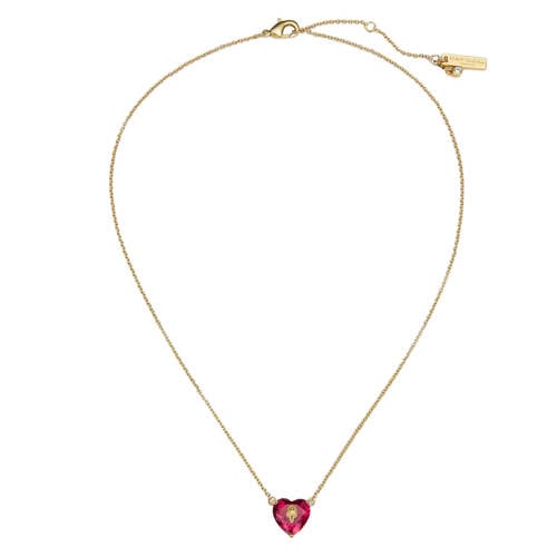 Kurt Geiger ketting Crystal Heart goudkleurig afbeelding