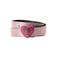 Kurt Geiger leren riem Eagle Heart lichtroze