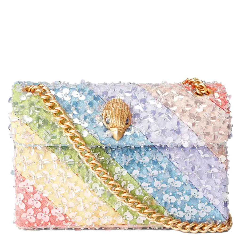 Kurt Geiger crossbody tas Mini Kensington met pailletten multi