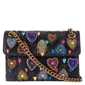 crossbody tas Kensington met strass zwart/multi