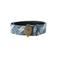 Kurt Geiger denim riem Kensington blauw