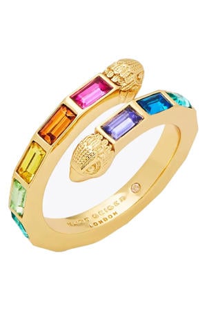 ring Eagle Baguette goudkleurig