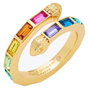 ring Eagle Baguette goudkleurig