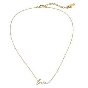ketting Love goudkleurig