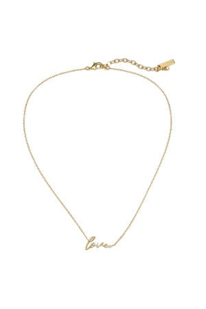 ketting Love goudkleurig