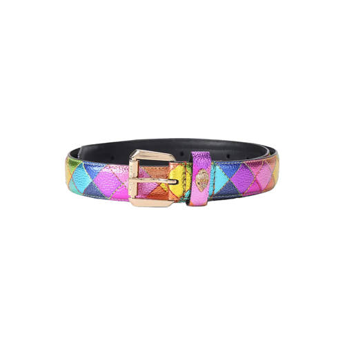 Kurt Geiger leren riem Kensington 30 multi afbeelding
