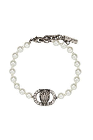 armband Chelsea Pearl zilverkleurig