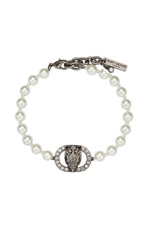 armband Chelsea Pearl zilverkleurig
