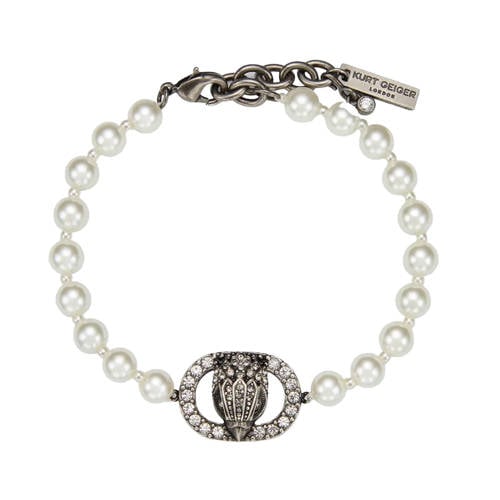 Kurt Geiger armband Chelsea Pearl zilverkleurig afbeelding