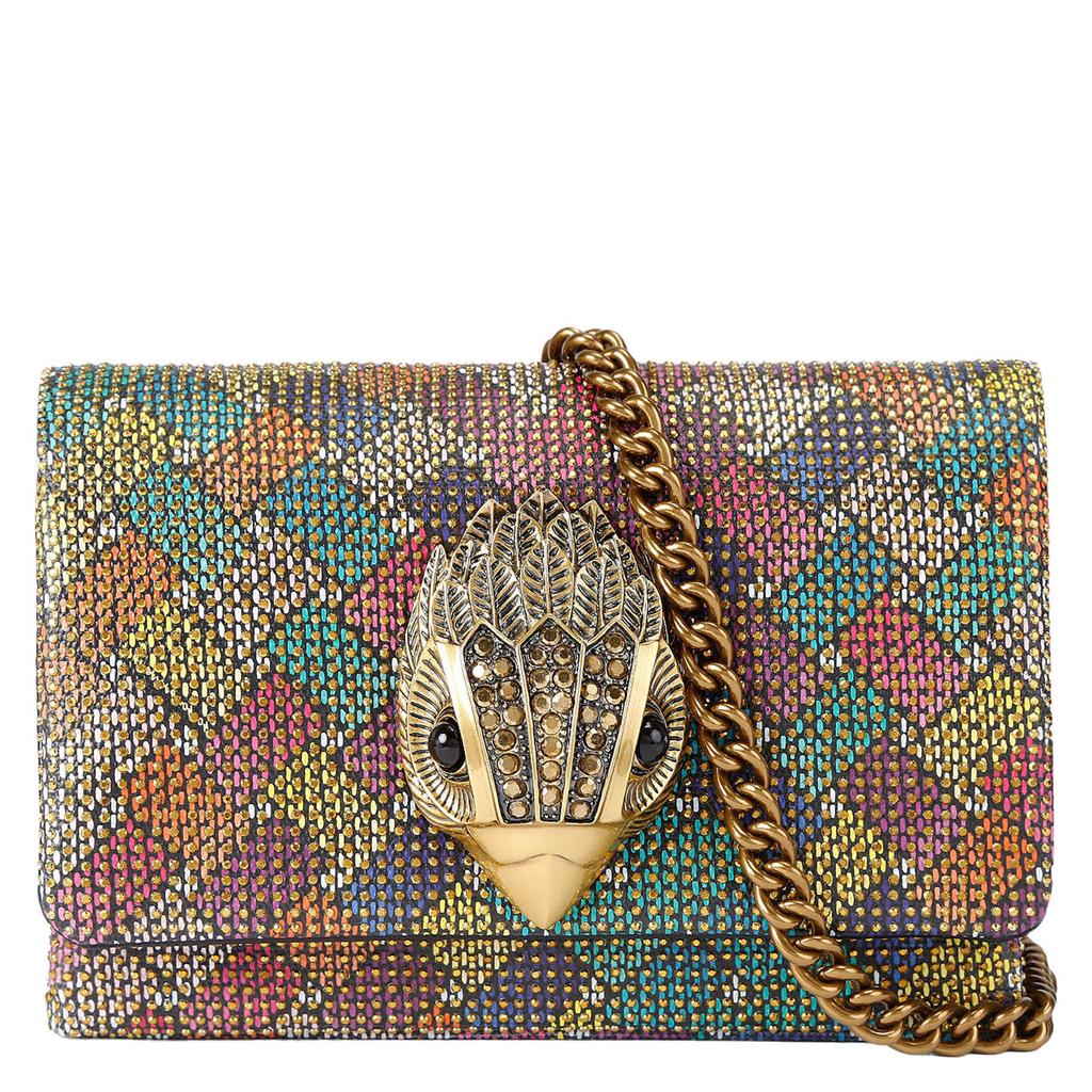 Kurt Geiger crossbody tas Mini Kensington met strass multi